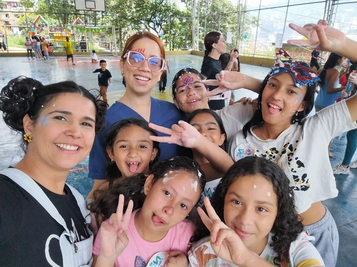 Actividad de infancia de Corporación Zarigüeyas LDZ
